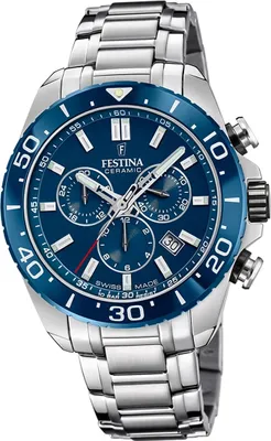 Produktbild von Festina Herren Uhr Swiss Edelstahlarmband silber D2UF20042/2