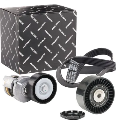 Produktbild von RIDEX 542R0326 Keilrippenriemensatz für VW Transporter V Bus (7HB, 7HJ, 7EB, 7EJ, 7EF, 7EG, 7HF, 7EC)