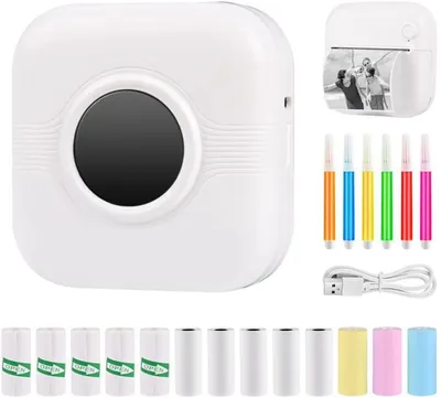 Immagine prodotto di Azomor: mini stampante fotografica portatile wireless con Bluetooth e tecnologia termica