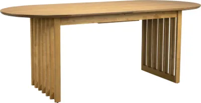 Esstisch BARLET ausziehbar 200 bis 240 cm Eichenfurnier von DutchBone