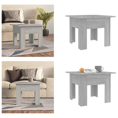 Produktbild von vidaXL Couchtisch Grau Sonoma 55x55x42 cm Holzwerkstoff - Couchtisch - Couchtische - Tisch - Sofatisch