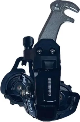 Image de Shimano dérailleur Tourney RD-TY200 6/7 fois, avec adaptateur, cage courte
