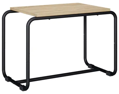 Imagen del producto de Soporte para televisión, 60 x 35,5 x 42 cm, roble Sonoma, material compuesto de madera