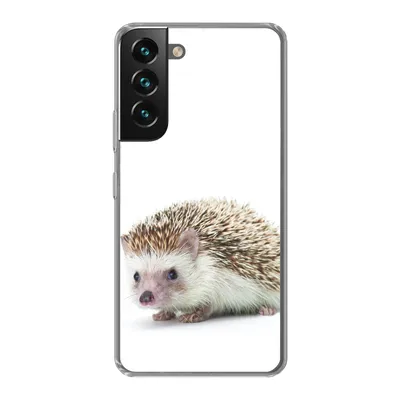 Produktbild von MuchoWow® Handyhülle Schutzhülle Hülle für Samsung Galaxy S22 Plus Igel - Tiere - Weiß Silikon Softcase Handy Hülle - Schutzabdeckung