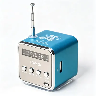 Obrázok produktu pre Mini reproduktor, Bluetooth, rádio, FM rádio, prenosný, bezdrôtový