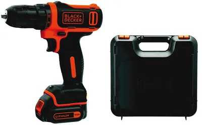 Immagine prodotto di Trapano Avvitatore 10.8V in valigetta BLACK+DECKER BDCDD12K