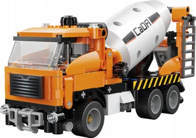 Produktbild von Cada Betonmischer-bauspiel 368 Stücke Orange Kinder Orange One Size