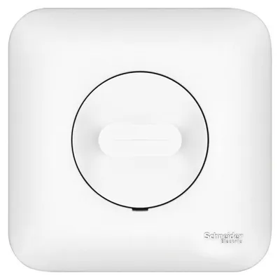 Image de Variateur universel rotatif encastré SCHNEIDER Ovalis S260512- blanc