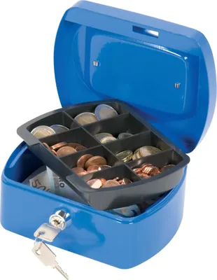 Produktbild von Q-CONNECT KF02608 box de Money Blue