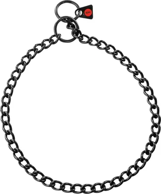 Produktbild von Hundehalsband Hs Sprenger Schwarz 2,5 mm Verbindungen Kurz 50 cm
