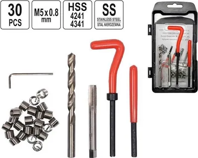 Zdjęcie produktu dla Yato YT-17631, Stal nierdzewna, 30 szt.