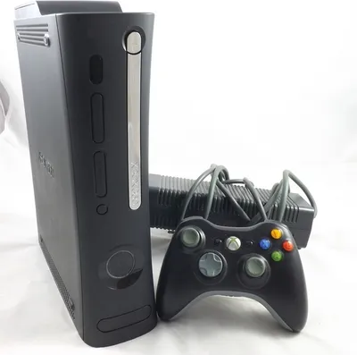 Produktbild von Microsoft Xbox 360 Elite Konsole 120 GB schwarz + Orig. Controller