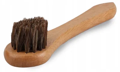 Produktbild von Sulpo Schuhbürste mit natürlichem Haar und Holzgriff