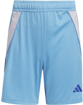 adidas  Tiro 24 Shorts Kinder hellblau/weiß 140