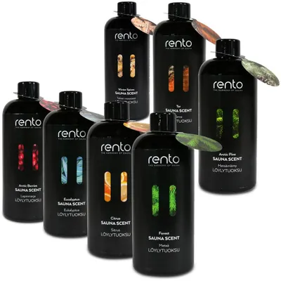 Produktbild von SET> Rento Saunaaufguss 7x 400 ml (New Edition)