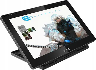 Zdjęcie produktu dla BOSTO BT-16HD, Przewodowa, 5080 lpi, 345 x 194 mm, USB, 0,25 mm, 39,6 cm (15.6")