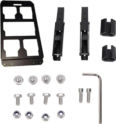 Obrázek produktu pro Skládací držák, vhodný pro Packout Toolbox, boční úložný systém, montážní deska z hliníkové slitiny pro montáž na stůl