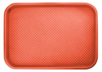 Produktbild von Fast Food Tablett 250 x 350 mm, rot