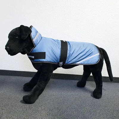 Produktbild von Hundemantel Eisbär · Double Diamond Hellblau Rückenlänge ca. 70cm
