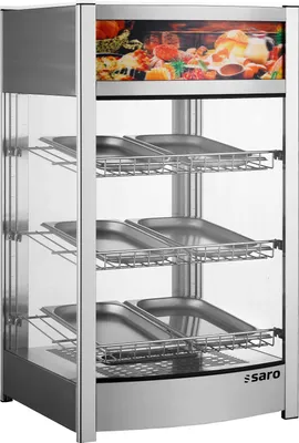 Produktbild von Saro FINN, Edelstahl, Edelstahl, 3 Regale, Chrom, 460 mm, 448 mm