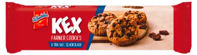 Image de De Beukelaer KEX Farmer Cookies Sablés Noir Paquet 150g