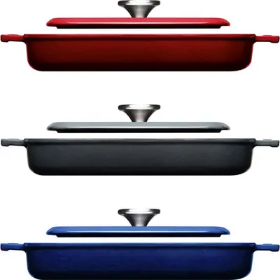 Produktbild von Woll Iron Grillpfanne 24x24 cm, Farbe:Grau