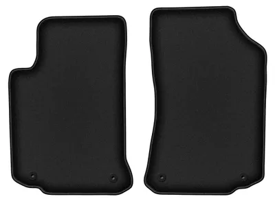 Produktbild von Velours-Fußmatten Vorne für Rover 75 1998-2005 (Kombi/Limousine) – 2-tlg, Schwarz, passgenau – Wielganizator DURBAN