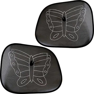 Produktbild von 2x Auto Sonnenschutz Universal Sonnenblende Seitenscheibe Baby UV Schutz Tönung