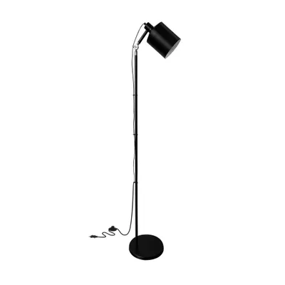 Obrázek produktu pro Stojací industriální lampa ZANA - 1xE27, 60W, černá