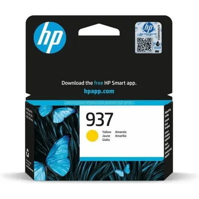Immagine prodotto di Cartuccia d'inchiostro giallo HP 937, originale, 800 pagine, per OfficeJet Pro 9110, 9120, 9130, 9720, 9730