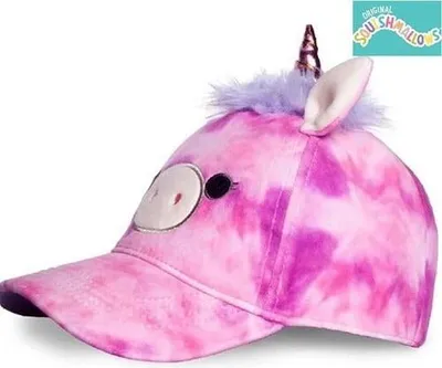 Zdjęcie produktu dla Squishmallows Czapka Lola | Jednorożec pluszowa czapka 20x15x10 cm
