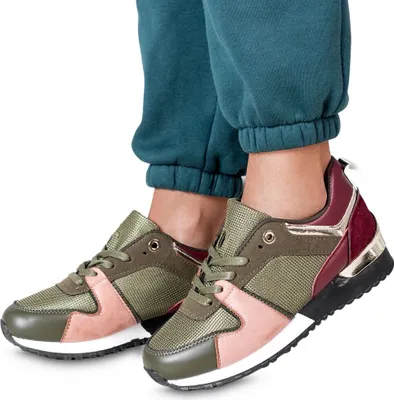 Produktbild von Damen Sneaker Elegant Sportschuhe Freizeit Turnschuhe Schuhe Modena Braun Gr.38