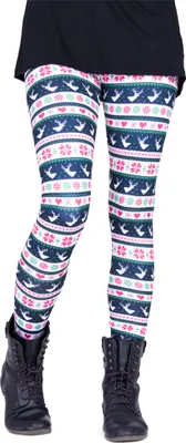 Produktbild von cosey- Christmas Line Leggings- X-Mas Print (Einheitsgröße) - Design Christmas