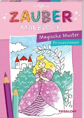 Produktbild von Zaubermalblock. Magische Muster. Prinzessinnen