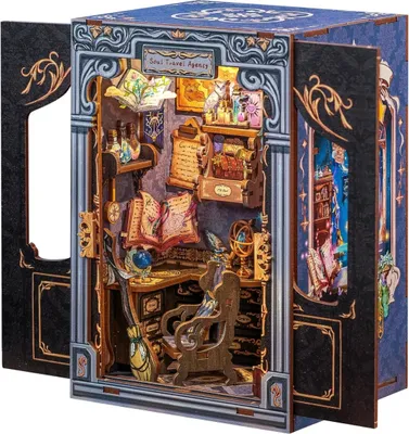 Zdjęcie produktu dla DIY Book Nook - Soul Travel Agency I Puzzle 3D I Cutebee I Book Nook