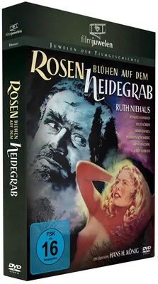 Produktbild von Rosen blühen auf dem Heidegrab
