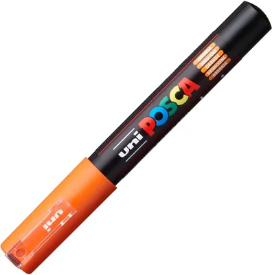 Produktbild von POSCA Pigmentmarker PC-1MC, hellorange