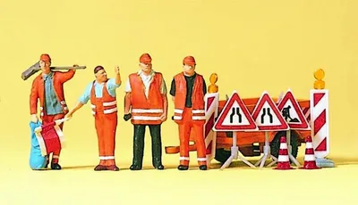 Produktbild von Preiser Straßendienst 10347