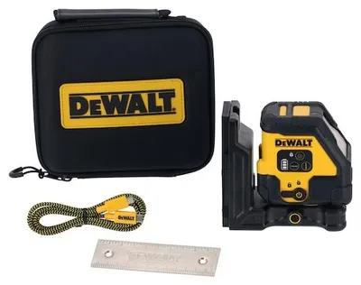 Image de Niveau laser croix - faisceaux rouges - usb-c - DEWALT - DCLE14201RB-XJ