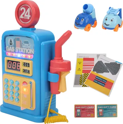 Produktbild von Simulation Tankstelle Szene Modell Spielzeug Sound Licht Musik Kinder pädagogisches Spielzeug