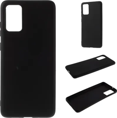 Image de Housse pour Samsung Galaxy S20+ Plus Housse pour téléphone portable Silicone Noir mat