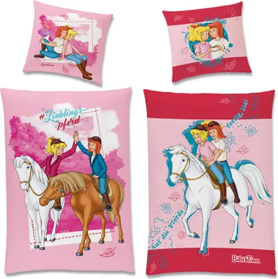 Produktbild von Bibi und Tina Lieblingspferd Bettwäsche Biber / Flanell