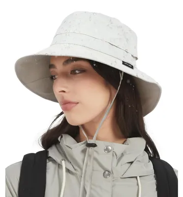 Immagine prodotto di Cappello impermeabile unisex, protezione UV, pieghevole, taglia unica, colore grigio