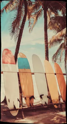 Produktbild von Beach towel Good Morning 100x180 cm - surfboards