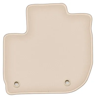 Image de Tapis conducteur moquette PREMIUM beige compatible avec Honda Jazz IV (2015-, hatchback) – avec fixations – sur‑mesure