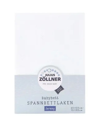 Produktbild von Spannbetttuch Jersey f. Kinderbett weiß