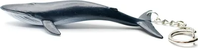 Produktbild von Blauwal Schlüsselanhänger Anhänger Wal Meerestier Walfisch Bartenwal Streifen
