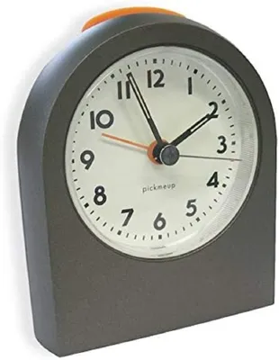 Analoger Wecker mit Leuchtzeigern, Weckalarm und Snooze