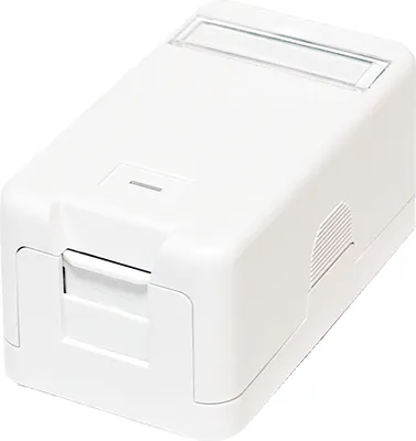 Produktbild von Keystone Leergehäuse - Verteilerdose – 1 Port