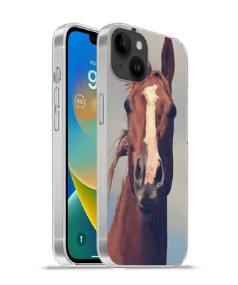 Obrázok produktu pre Kryt mobilného telefónu pre Apple iPhone 14 Plus Kôň - Vzduch - Modrá Silikónové mäkké puzdro